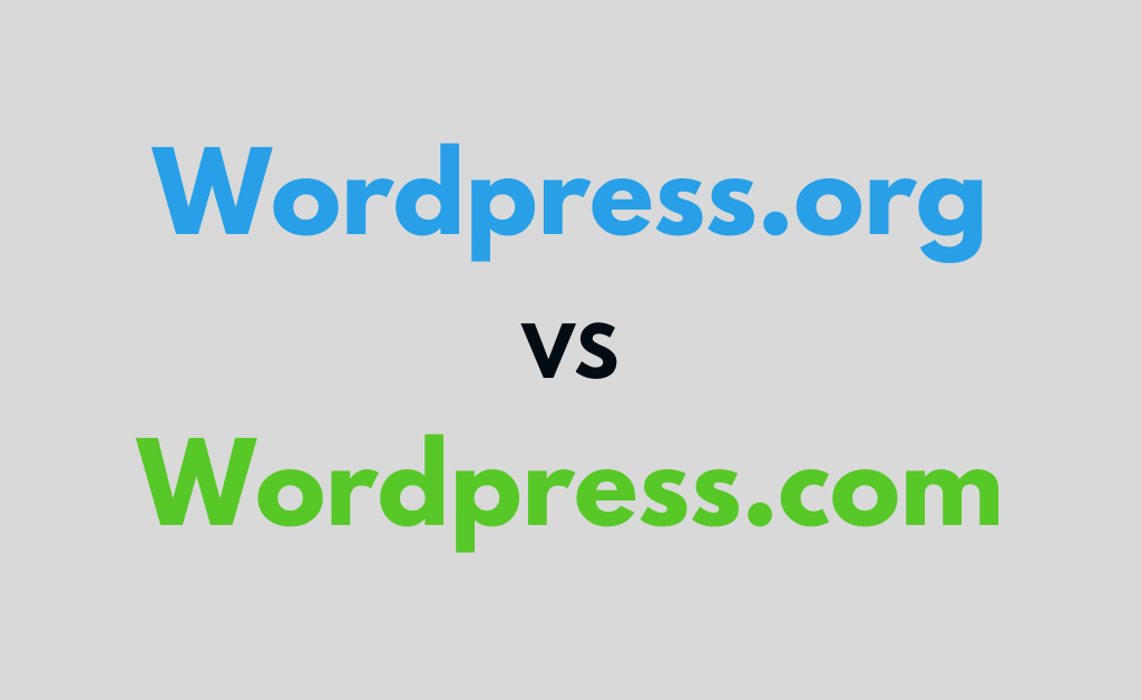 Difference Between WordPress.org And WordPress.com
